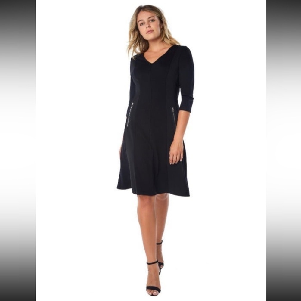 RUBY RIBBON ‘Ottoman’ Ponte Dress